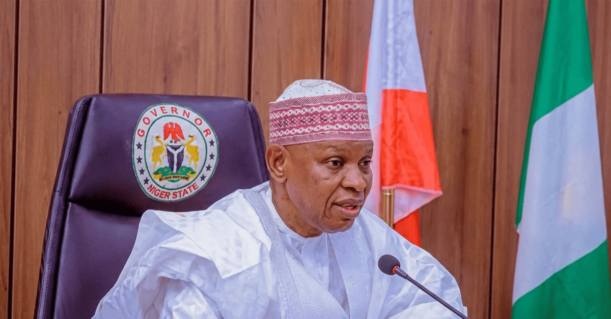 Governor Abba Yusuf speaking at a public event in Kano State