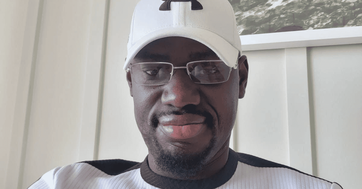 Timi Frank speaking at a press conference in Abuja